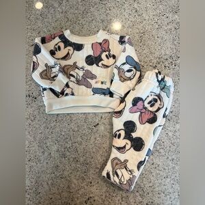 Disney Baby Minnie Mouse Outfit 0-3 Months